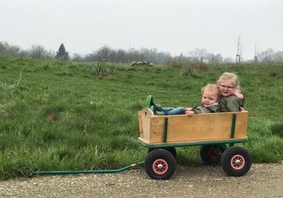 wandelen met kinderen