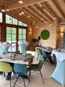 catering voor een koffietafel op natuurbegraafplaats eygelshof