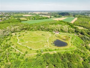 Eygelshof in beeld, drone foto