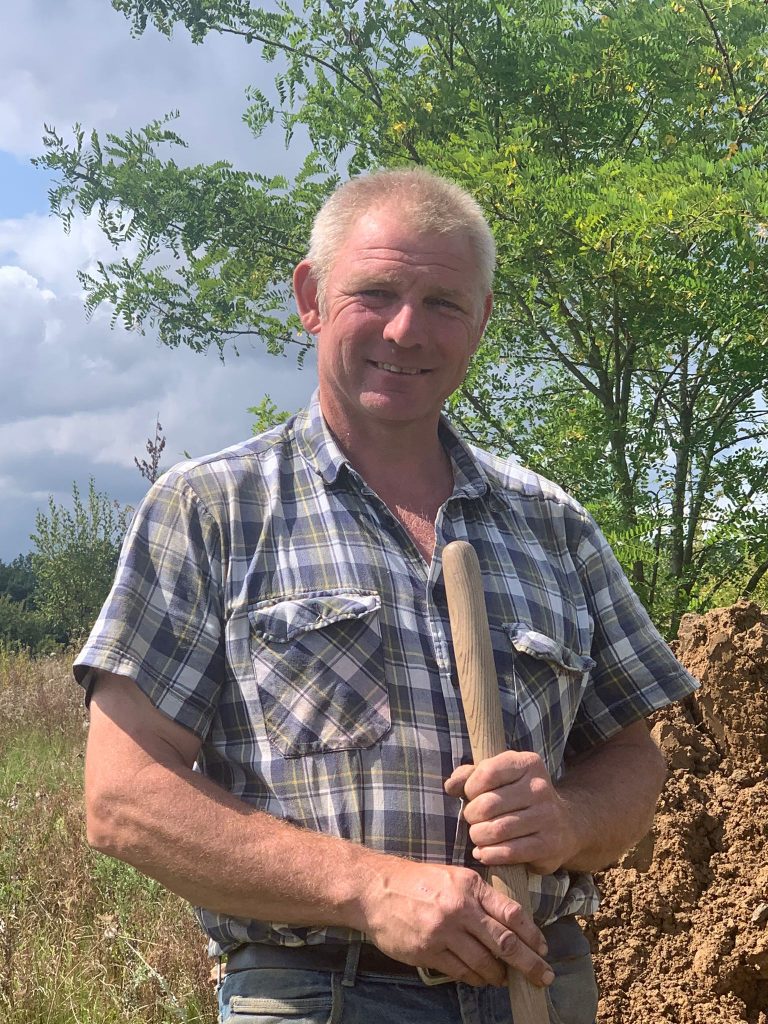 Grafdelver Ron Limpens, herbegraven op Eygelshof