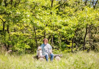 Grafbezoek aan Eygelshof met hond