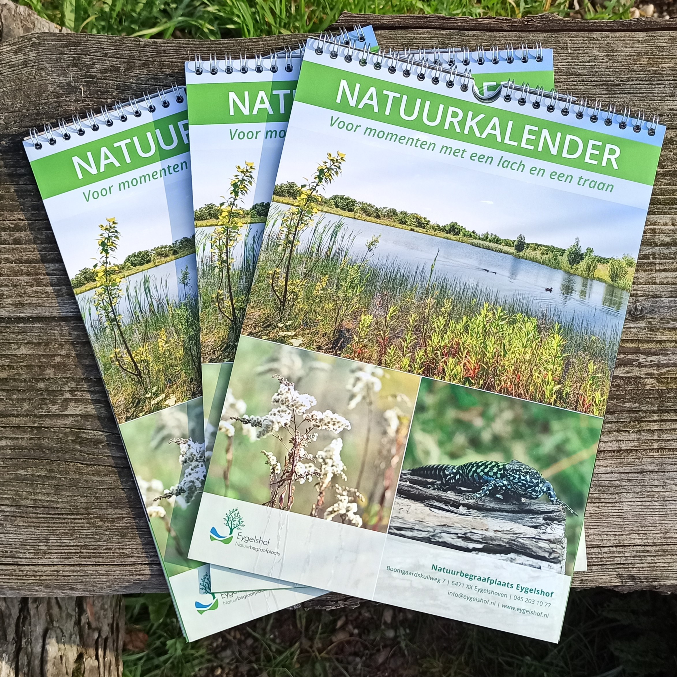 Natuurkalender voor momenten met een lach en een traan/ naturkalender